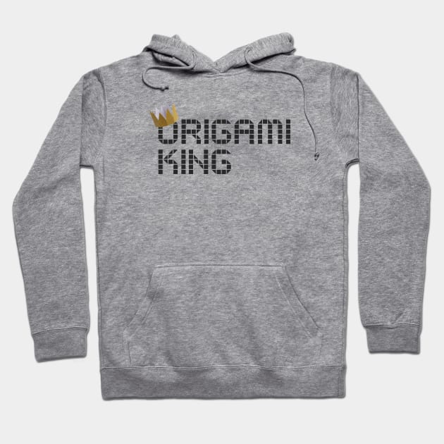 Origami King Hoodie by TomiTee